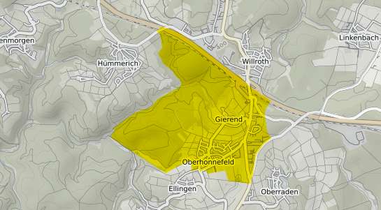 Immobilienpreisekarte Oberhonnefeld Gierend